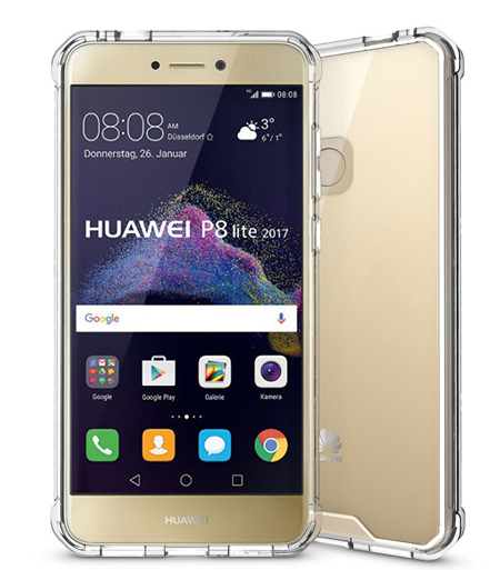 Чехол для Huawei Honor P8 Lite Air Hybrid прозрачный