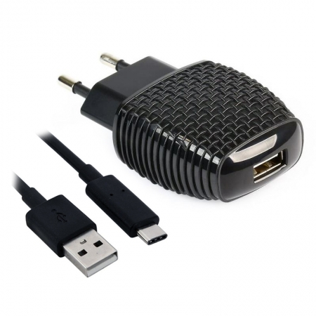 Сетевое ЗУ SmartBuy Nova Mkii 2.1А + кабель Type-C