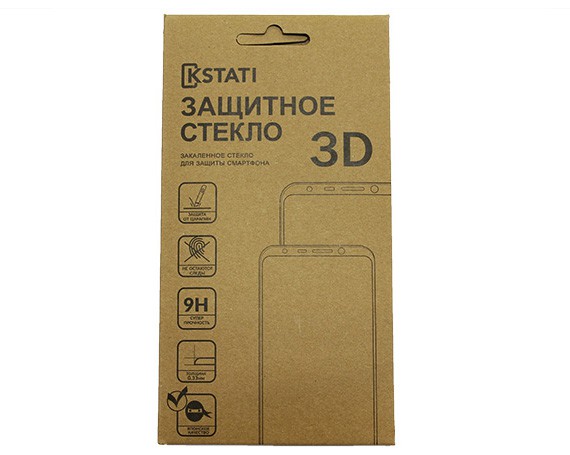 Защитное стекло для Samsung Galaxy Note 8 (N950F) Крафт 3D черное