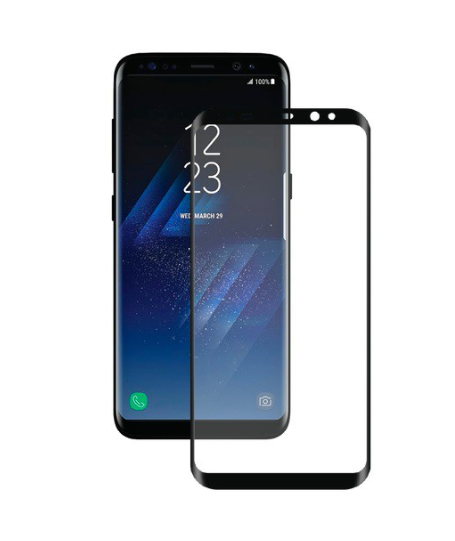 Защитное стекло для Samsung Galaxy S8 Deppa 3D (клей по краю стекла)