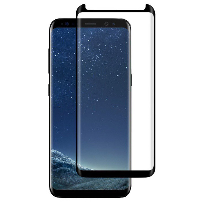 Защитное стекло для Samsung Galaxy S8 Full 3D (клей по всему стеклу)