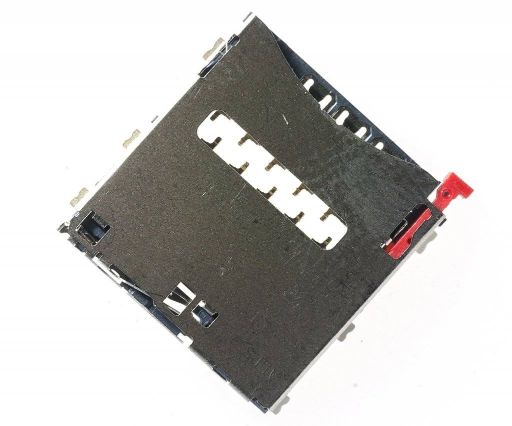 Коннектор SIM Sony Xperia Z1 (C6902/C6903/L39)/ Xperia Z3 (D6603)/Xperia Z2 (D6503)