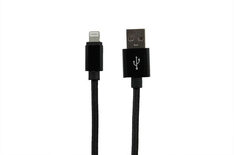 Кабель Apple 8pin - USB нейлон 30см