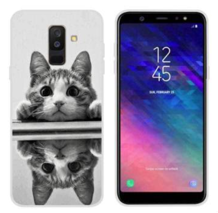 Чехол для Samsung Galaxy A6 2018 (SM-A600F) Pad Котик