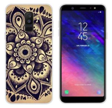 Чехол для Samsung Galaxy A6 Plus 2018 (SM-A605F) Pad Узоры