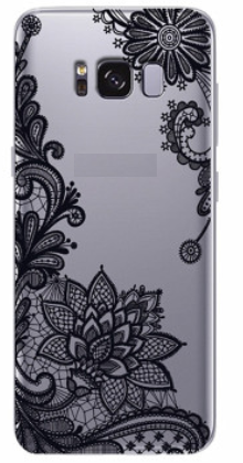 Чехол для Samsung Galaxy S8 Plus Узоры черные