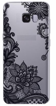 Чехол для Samsung Galaxy S6 Узоры черные