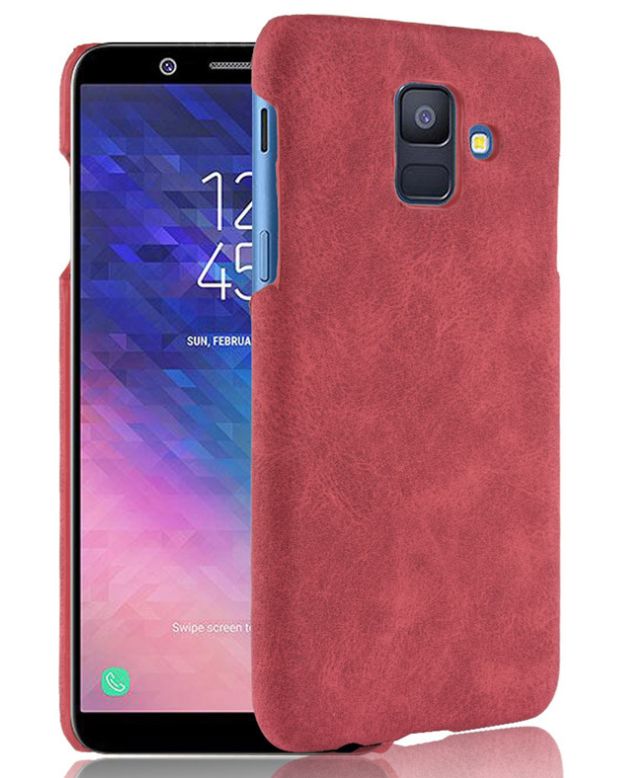 Чехол-накладка для Samsung Galaxy A6 2018 (A600F) TPU красный