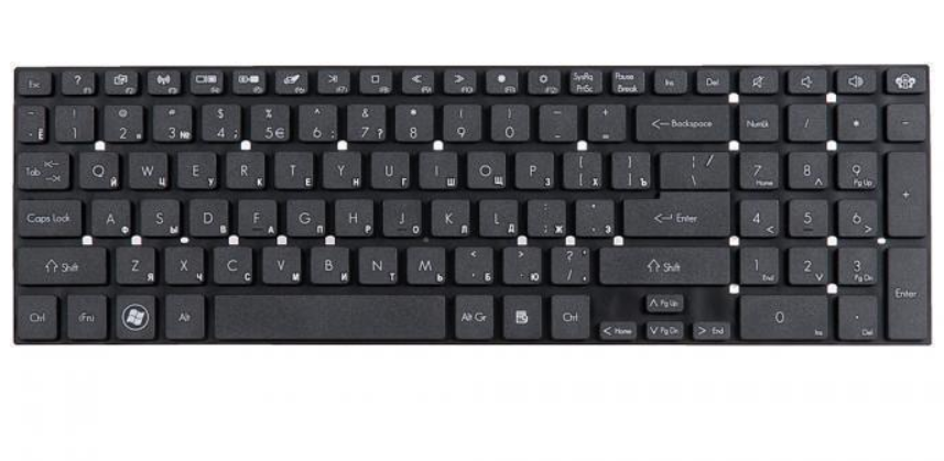 Клавиатура для ноутбука Packard Bell Easynote TV11CM, TV11HC, LV11HC