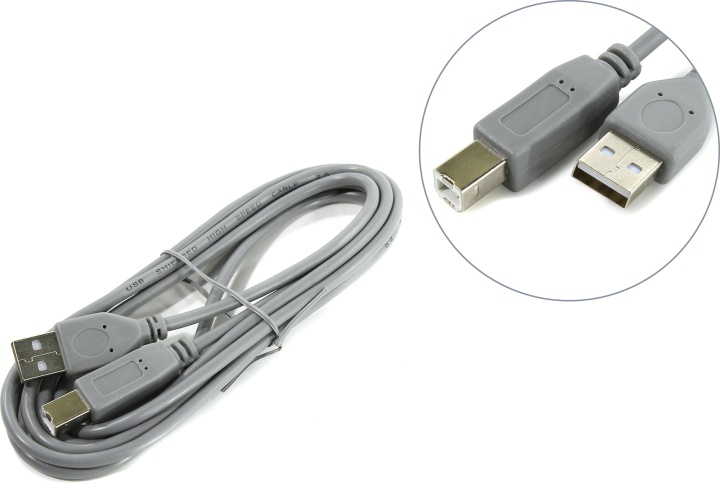 Кабель SmartBuy USB 2.0 A-B, 3.0m