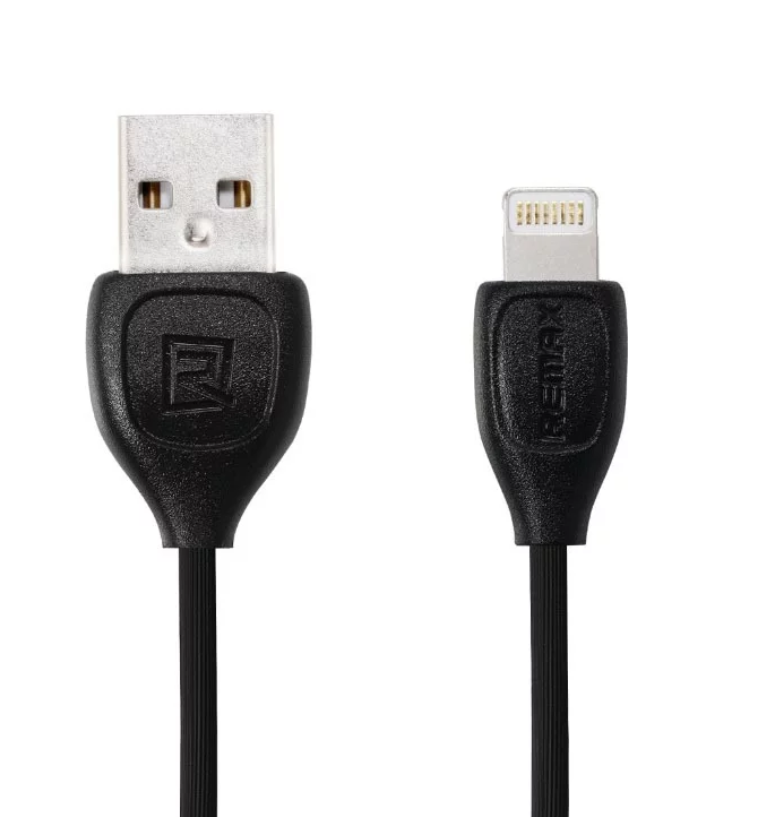 Дата-кабель iPhone 5/6/7/8/X Remax RC-050i черный