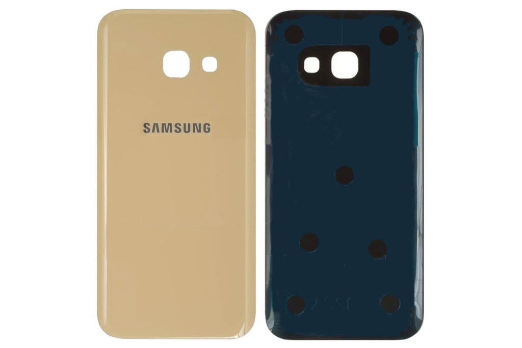Задняя крышка для Samsung Galaxy A3 2017 (SM-A320F) золотая