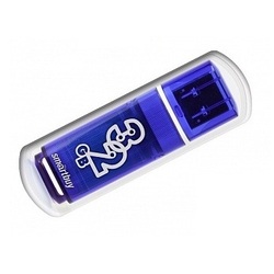 USB-Flash 32GB Smart Buy Glossy синяя