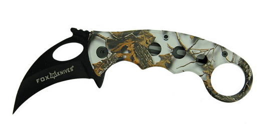 Керамбит "Fox Knives" серый
