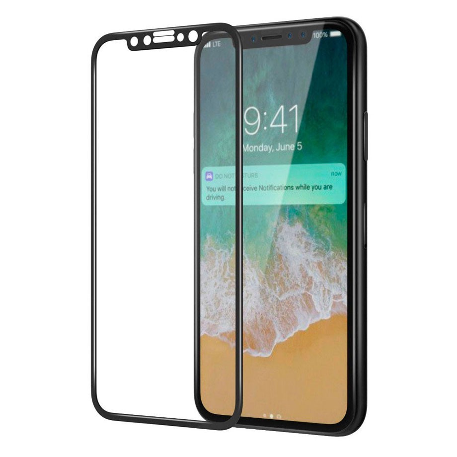 Защитное стекло для iPhone XS Max/11 PRO MAX 3D черное