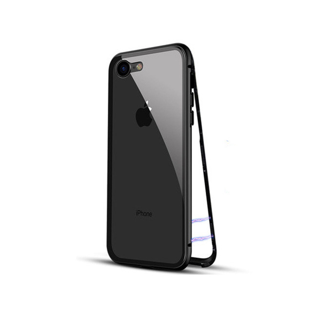 Чехол для iPhone 7/8 Magnetic flip черный