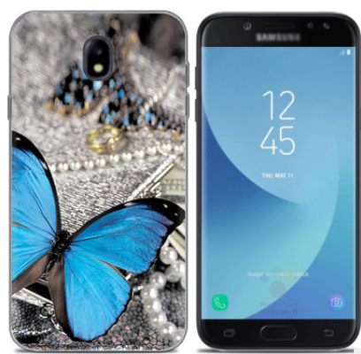 Чехол для Samsung Galaxy J5 2017 (SM-J530) Бабочка