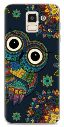 Чехол для Samsung Galaxy J6 2018 (SM-J600F) Сова