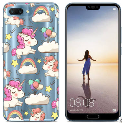 Чехол для Huawei Honor 10 Единороги