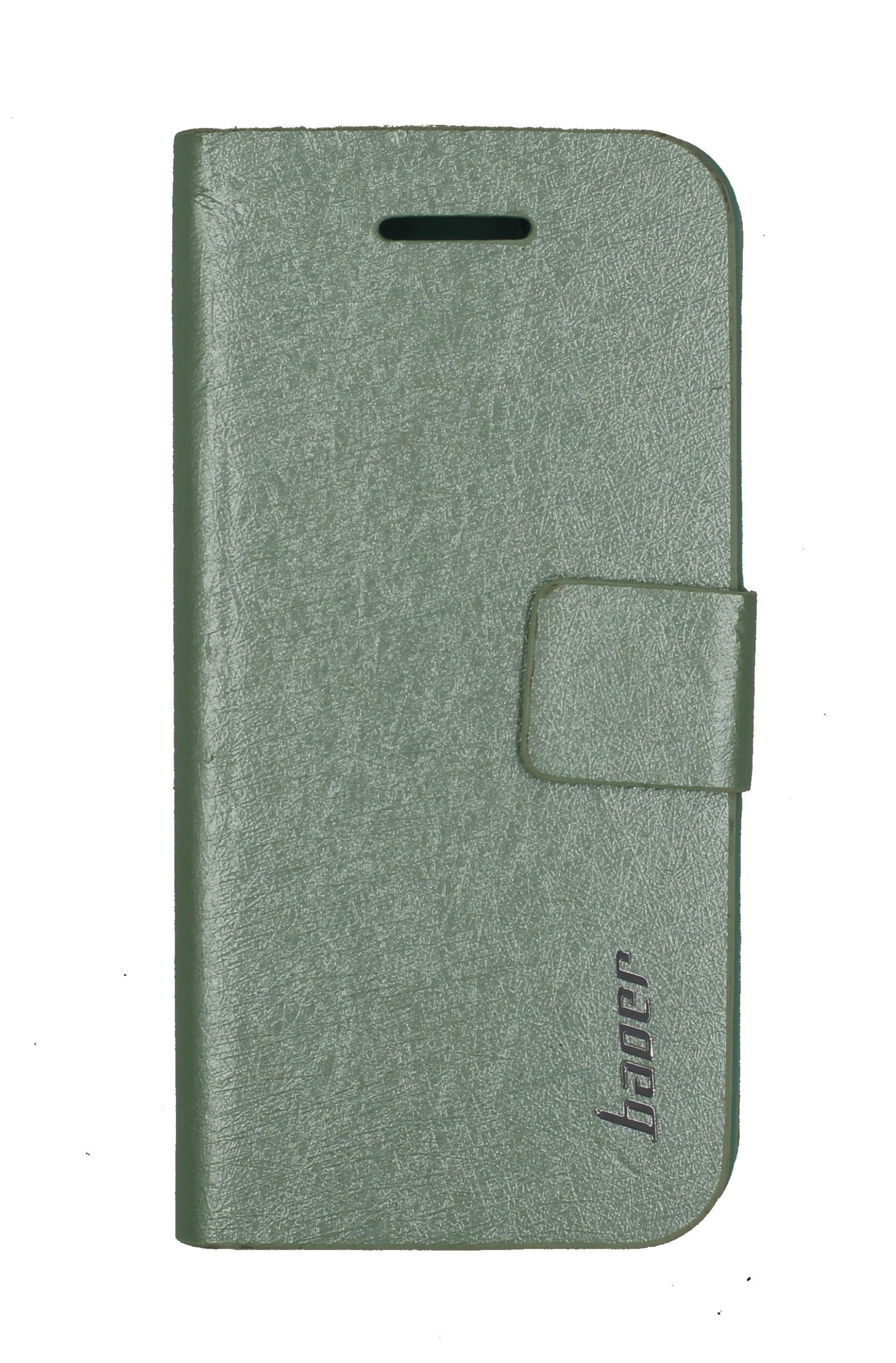 Чехол-книжка для iPhone 5/5S Baoer зеленый
