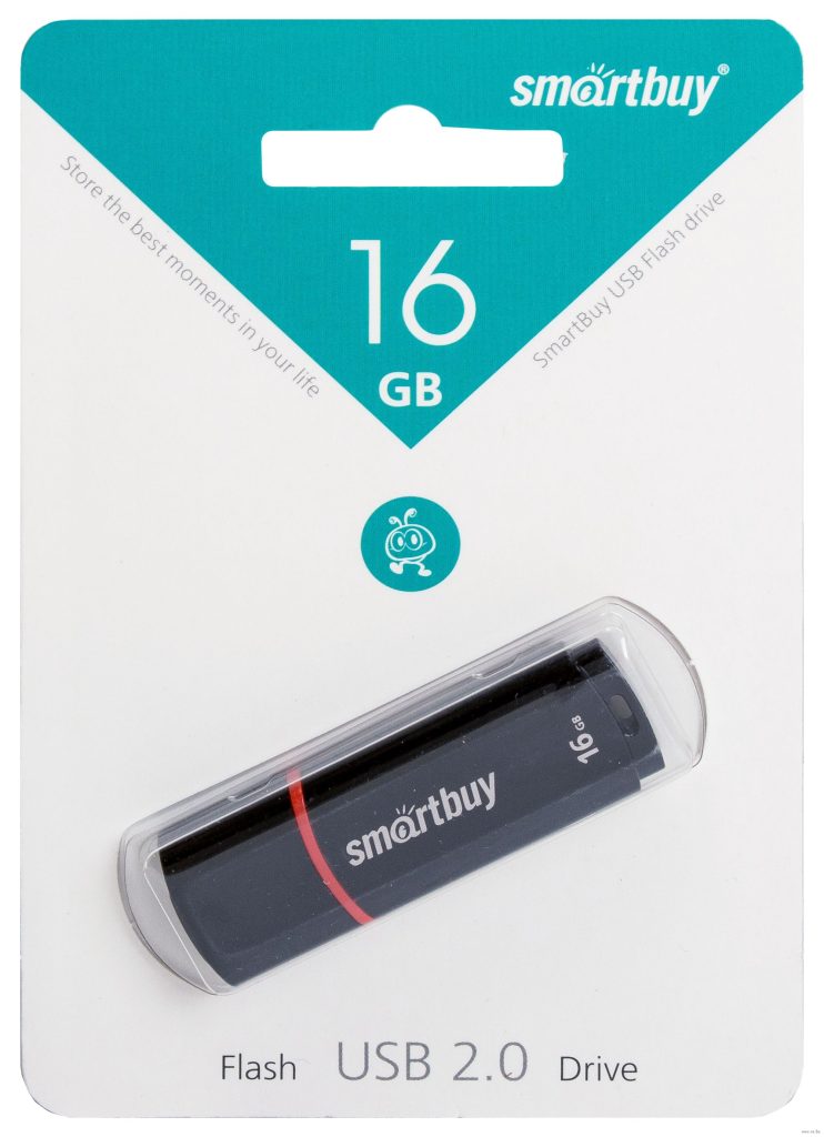 USB-Flash 16GB Smart Buy Crown черная