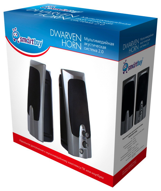 Колонки SmartBuy Dwarven Horn, 6Вт, USB