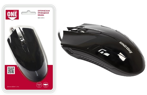 Оптическая мышь SmartBuy SBM-339-K черная