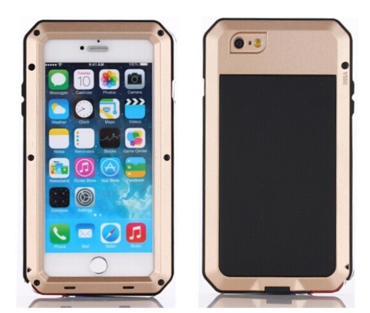 Чехол Lunatik Taktik для iPhone 6/6S золотой