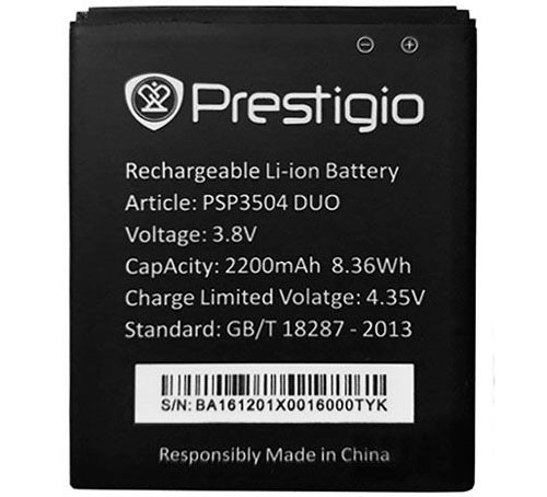 Батарея/аккумулятор Prestigio PSP3504 DUO