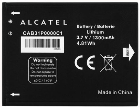 Батарея/аккумулятор Alcatel OT-4009D/4009X/4010/4012/4013D