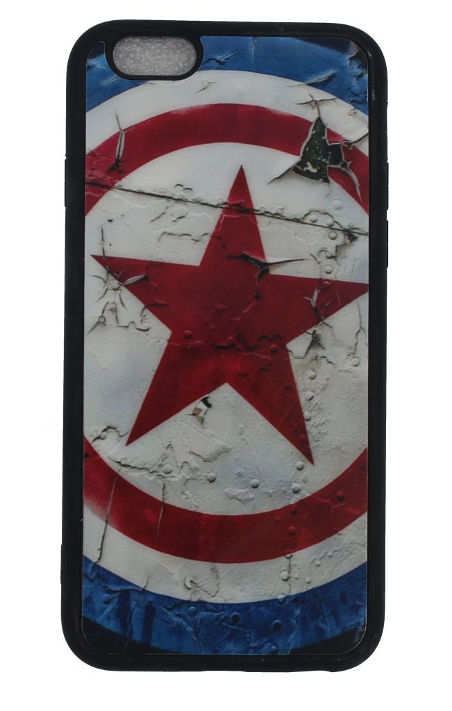 Чехол-накладка для iPhone 6/6S Капитан Америка