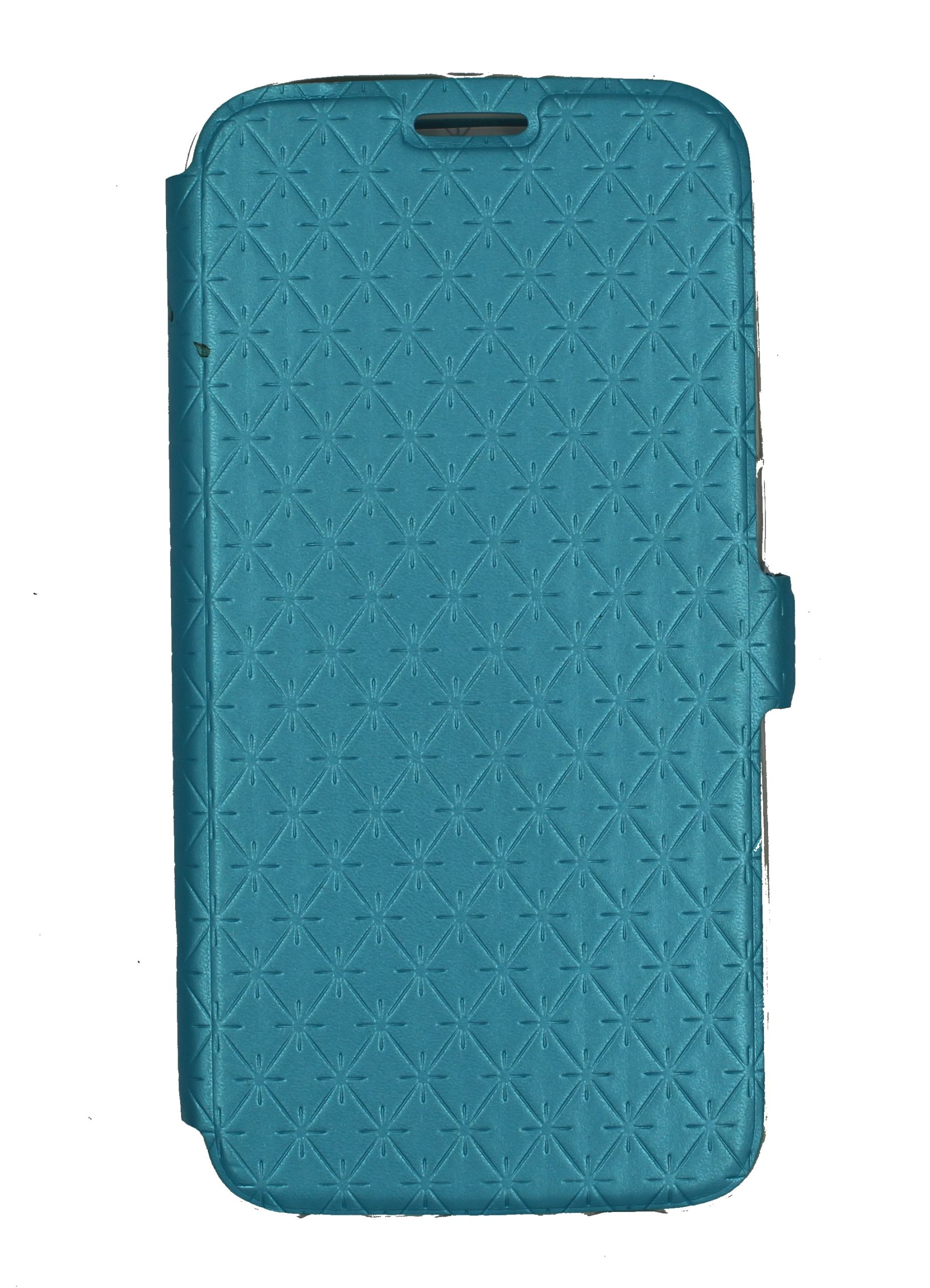 Чехол-книжка для Samsung Galaxy S6 (SM-G920) ромбы синий