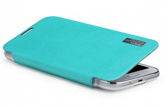 Чехол-книжка для Samsung Galaxy S4 Rock зеленый