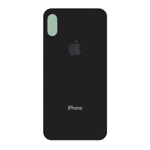 Задняя крышка iPhone X черная
