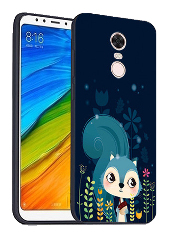 Чехол-накладка для Xiaomi Redmi 5 Plus Бельчёнок
