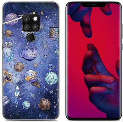 Чехол-накладка для Huawei Mate 20 Планеты