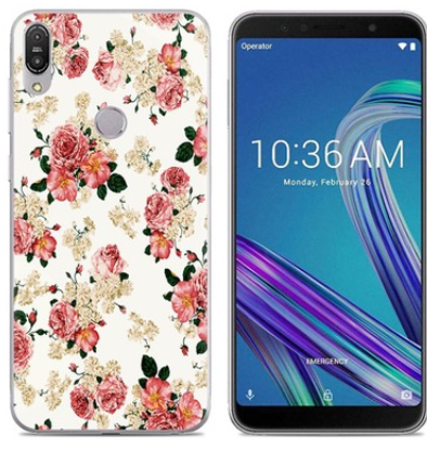 Чехол-накладка для Asus ZenFone Max Pro (ZB601KL) Цветы