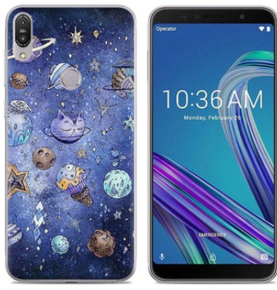 Чехол-накладка для Asus ZenFone Max Pro (ZB601KL) Планеты