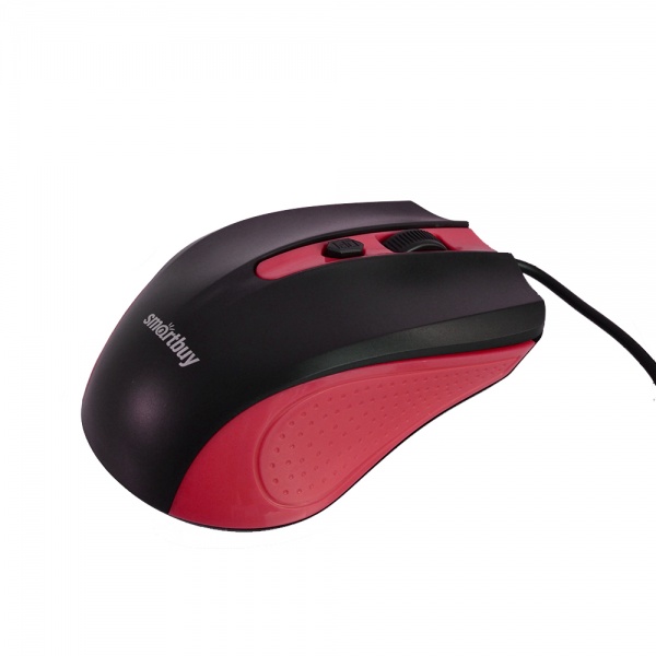 Оптическая мышь SmartBuy One 352, USB, черно-красная