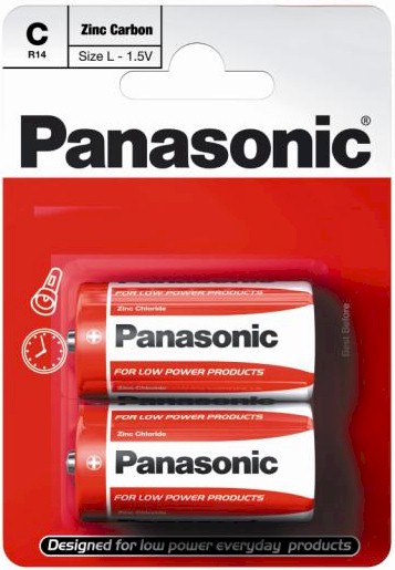 Элемент питания Panasonic R 12-2BL (1шт)