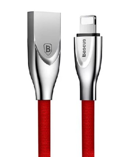 Дата-кабель Baseus Zinc Alloy iPhone 8-pin красный