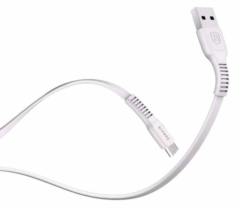 Кабель Baseus Tough Series MicroUSB белый