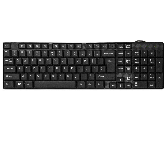 Клавиатура Defender Accent SB-720 (RU), черная