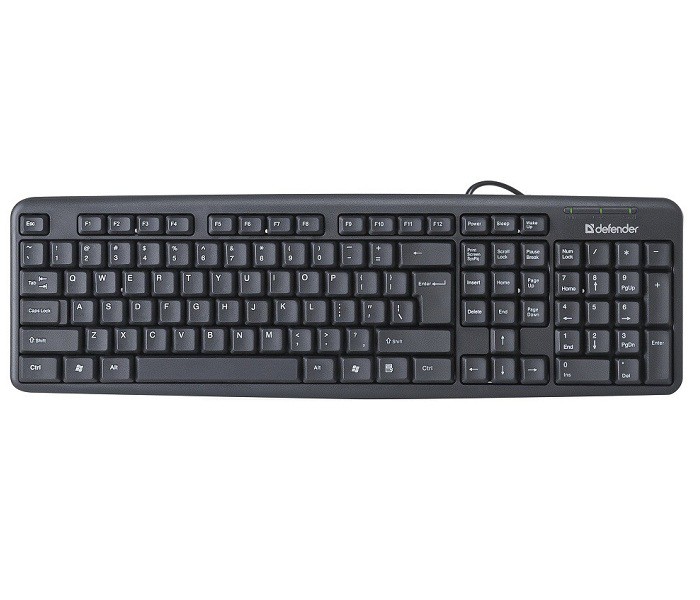 Клавиатура Defender Element HB-520 (RU), черная