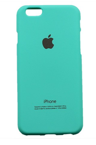 Чехол для iPhone 6/6S "Apple" мятный