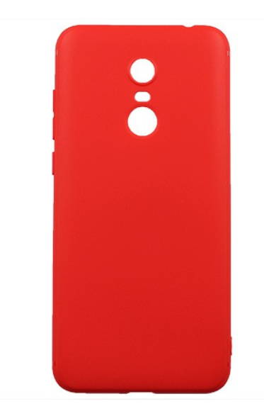 Чехол-накладка для Xiaomi Redmi 5 Plus силикон красный