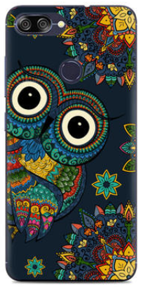 Чехол-накладка для Asus ZenFone Max Plus (M1) (ZB570TL) Сова