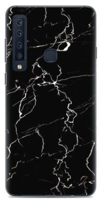 Чехол-накладка для Samsung Galaxy A9 2018 (SM-A920) Белые узоры