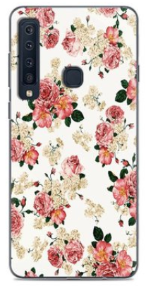 Чехол-накладка для Samsung Galaxy A9 2018 (SM-A920) Цветы