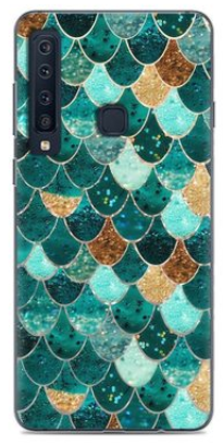 Чехол-накладка для Samsung Galaxy A9 2018 (SM-A920) Чешуя